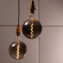 Ampoule LED filament 4.8W Vintage Edition 1906 Globe 200mm Fumé OSRAM