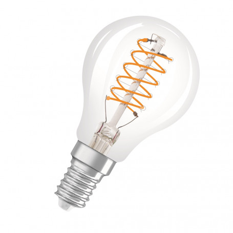Ampoule LED filament 4.8W Vintage Edition 1906 Sphérique E14 Clair OSRAM