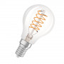 Ampoule LED filament 4.8W Vintage Edition 1906 Sphérique E14 Clair OSRAM