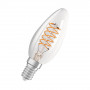 Ampoule LED filament 4.8W Vintage Edition 1906 Flamme E14 Clair OSRAM