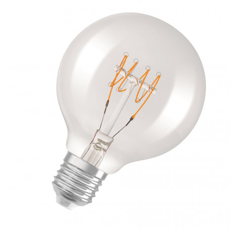 Ampoule LED filament 4.8W Vintage Edition 1906 Globe 80mm E27 Clair OSRAM