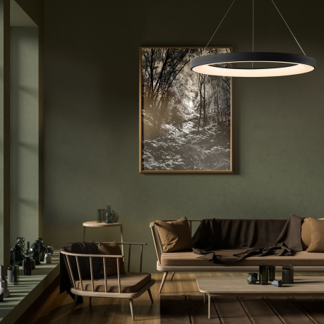 Suspension LED Niseko II 65 cm avec télécommande - Mantra