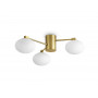 Plafonnier Hermes Laiton 3 lumières - Ideal Lux | Comptoir des Lustres