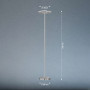 Lampadaire LED CCT Dent - Fischer & Honsel