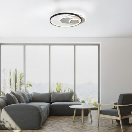 Plafonnier Mailak Rond LED commutables - Paul Neuhaus