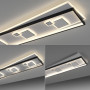 Plafonnier Mailak Rectangle LED commutables - Paul Neuhaus