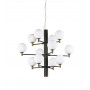 Lustre Copernico 12 globes opalin - Ideal Lux