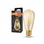 Ampoule LED filament 6.5W Vintage Edition 1906 Edison E27 Doré OSRAM