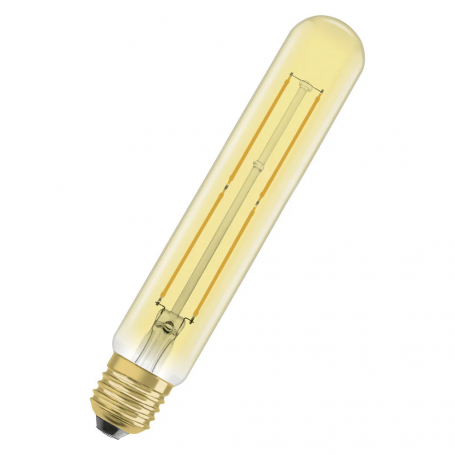 Ampoule LED filament Vintage Edition 1906 4W Tube Doré OSRAM