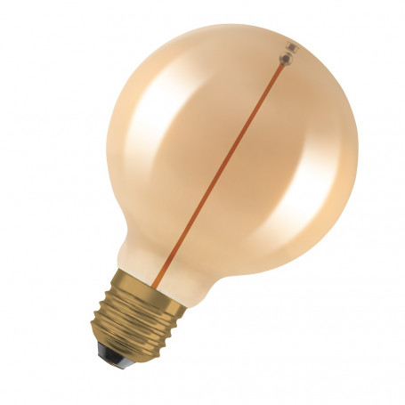 Ampoule LED filament magnétique Vintage Edition 1906 Globe doré OSRAM