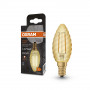 Ampoule LED filament Vintage Edition 1906 Flamme Torsadée 2.5W Doré OSRAM