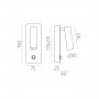 Applique liseuse LED orientable Aron - ACB Iluminacion