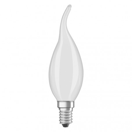 Ampoule LED à filament 4W Dimmable Flamme Coup de vent Dépolie E14 OSRAM