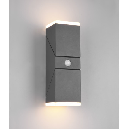 Applique d'extérieur double LED Avon détecteur - Trio Leuchten