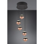 Suspension LED Orbit 5 lampes - Trio Lighting