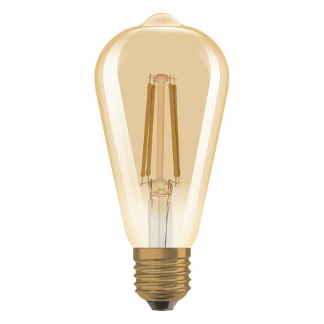 Ampoule LED filament 7.2W Vintage Edition 1906 Edison E27 Doré OSRAM