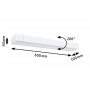 Applique orientable LED Lucille 60 cm - Paulmann