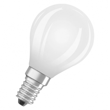 Ampoule LED Sphérique 5.5 W Dépoli E14 Blanc naturel - Osram