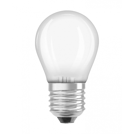 Ampoule LED Sphérique 5.5 W Dépoli E27 Blanc naturel - Osram