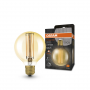 Ampoule LED filament 8.8W Vintage Edition 1906 Globe 80mm Doré OSRAM