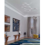 Suspension LED Ultra 8 Blanc - Le Deun Luminaires