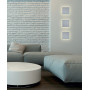 Applique LED Bora Bora Carrée 12W - Mantra