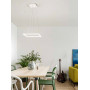 Suspension LED Bard 39W Blanc - Fabas Luce