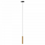 Suspension LED tube Chimes en bois - Umage