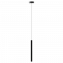 Suspension LED tube Chimes Tall en bois - Umage