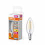 Ampoule LED 5.9W dimmable Flamme B35 claire E14 OSRAM