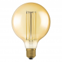 Ampoule LED filament 8.8W Vintage Edition 1906 Globe 125 mm E27 Doré OSRAM