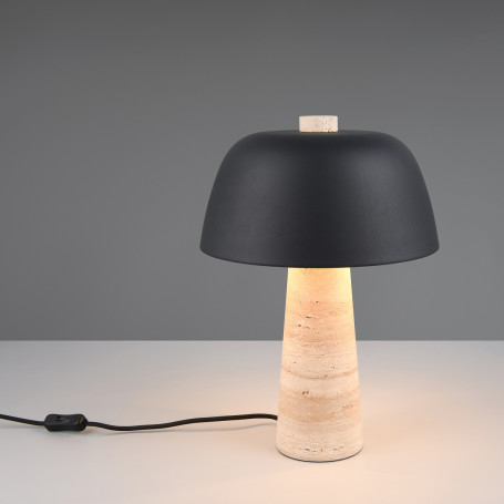 Lampe Timba en travertin - Trio Leuchten