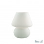 Lampe à poser Prato en verre blanc Ideal Lux
