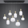 Suspension Diva 8 lumières - Trio Lighting