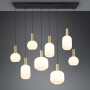 Suspension Diva 8 lumières - Trio Lighting