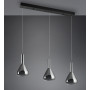 Suspension LED Cipera 3 lumières Cinque Lighting - Trio Leuchten