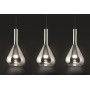 Suspension LED Cipera 3 lumières Cinque Lighting - Trio Leuchten