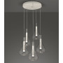 Suspension LED Cipera 5 lumières Cinque Lighting - Trio Leuchten