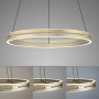Suspension LED CCT Pure-E-Loop télécommande 70cm - Paul Neuhaus
