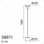 Lampadaire à LED Plana S - M.D.C.