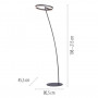 Lampadaire LED Variable Titus - Paul Neuhaus