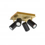 Plafonnier 4 spots orientables Marley Trio Leuchten