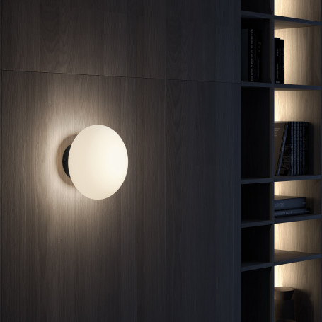 Applique murale Press Verre opalin - M.D.C.