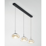 Suspension linéaire LED CCT Brena 3 lumières - Fabas Luce