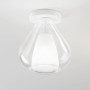 Plafonnier Lila verre transparent - Fabas Luce