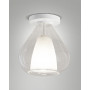 Plafonnier Lila verre transparent - Fabas Luce