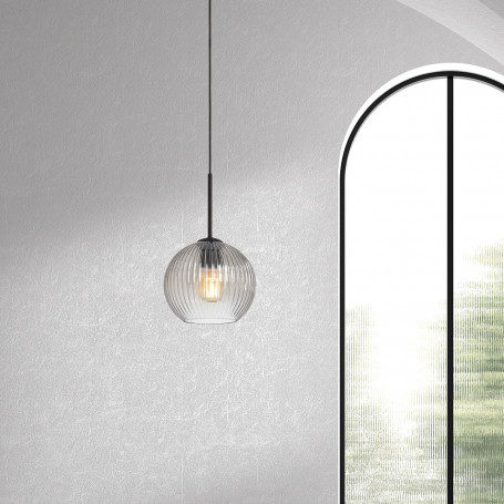 Suspension Canica verre strié - M.D.C.