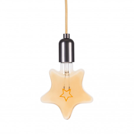 Ampoule LED à filament Etoile Ambre - Girard-Sudron