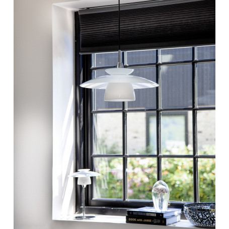 Suspension Scandinavia 40 cm Verre opale - Halo Design