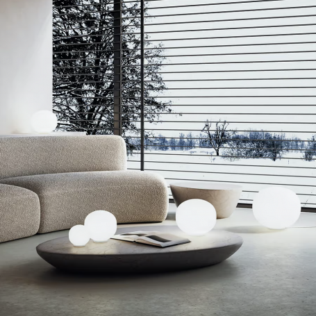 Lampe à poser Volum 42cm avec variateur - Lodes